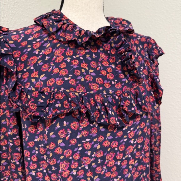 Women’s Sandro Silk Dress, Size 6 (2) - Picture 4 of 11